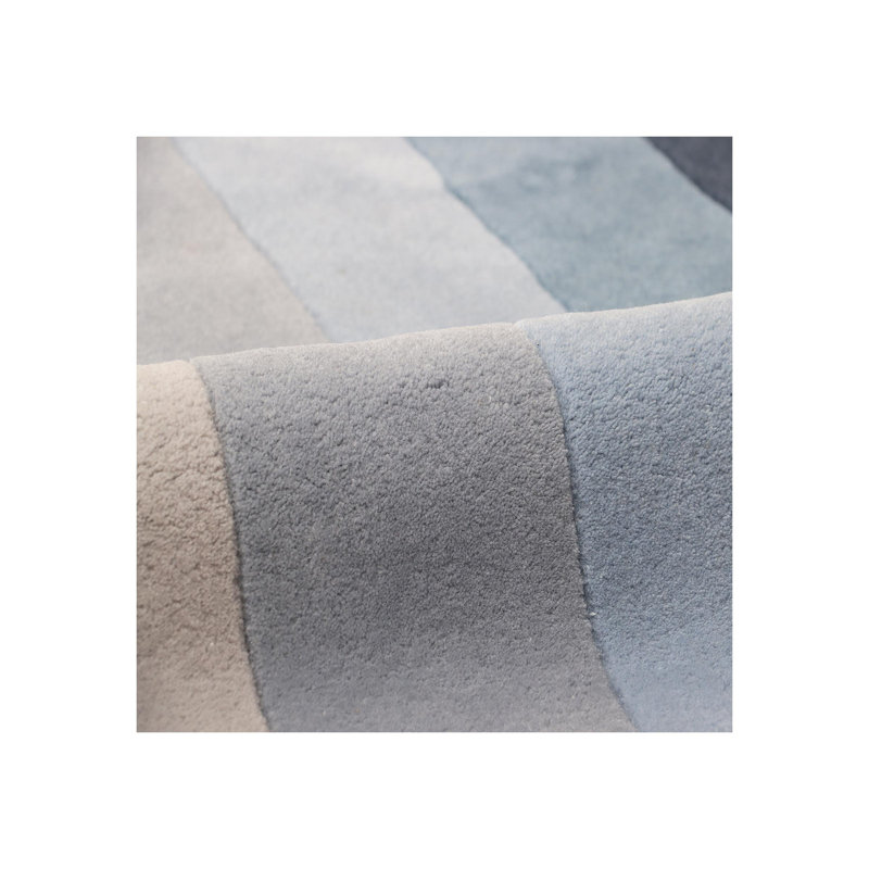 Tapis en laine touffeté à la main Atlantis, Nouveauté 2 pi 6 po x 12 pi