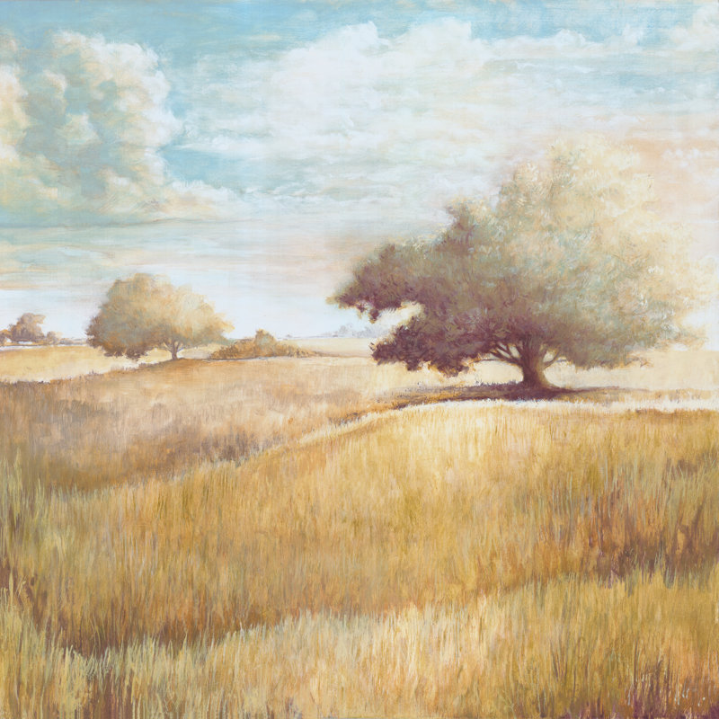 Rolling Wheat Field by Cloverfield & Co., 20" H x 20" W
