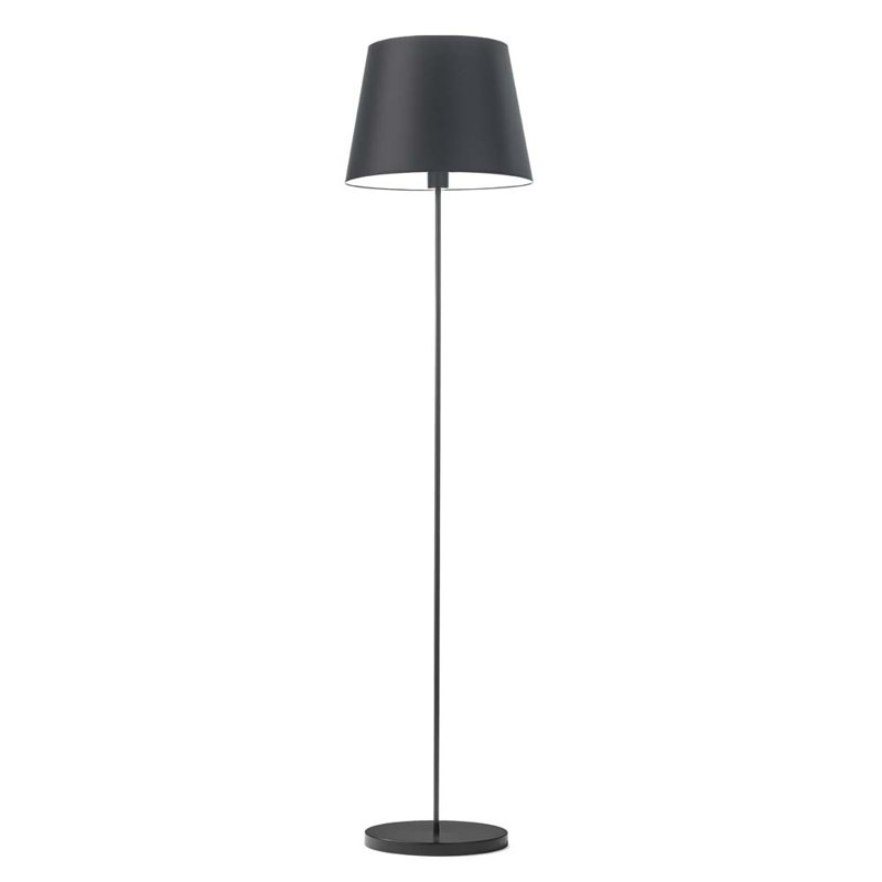 Artimus 162.5cm Traditional Floor Lamp, Black, Black