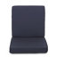 ENSEMBLE DE COUSSIN ET CHAISE DE CAROLINE CLUB, MARINE, coussin de chaise