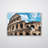 The Colosseum Print - Ancient Rome Landmark Wall Art - Italian Historic Architecture Canvas Poster - Roman Empire Ruins Artwork - Travel Europe Decor - Cultural Heritage Wall Hanging - Modern Home Decoration Art Print-1624878016-1624878076