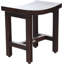 Banc de douche en teck Sumba Lotus