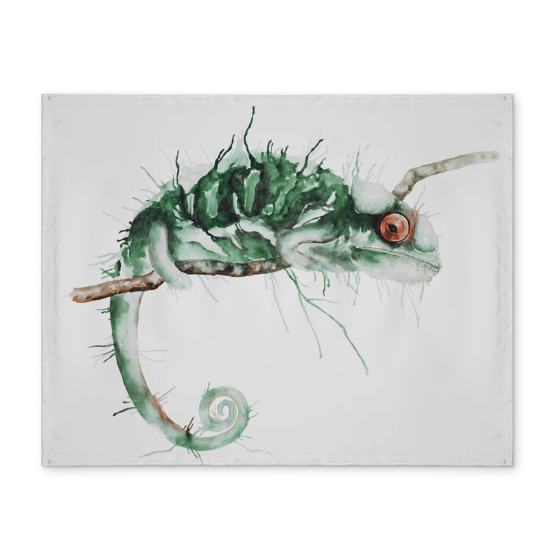 Napperon Chameleon on the Look