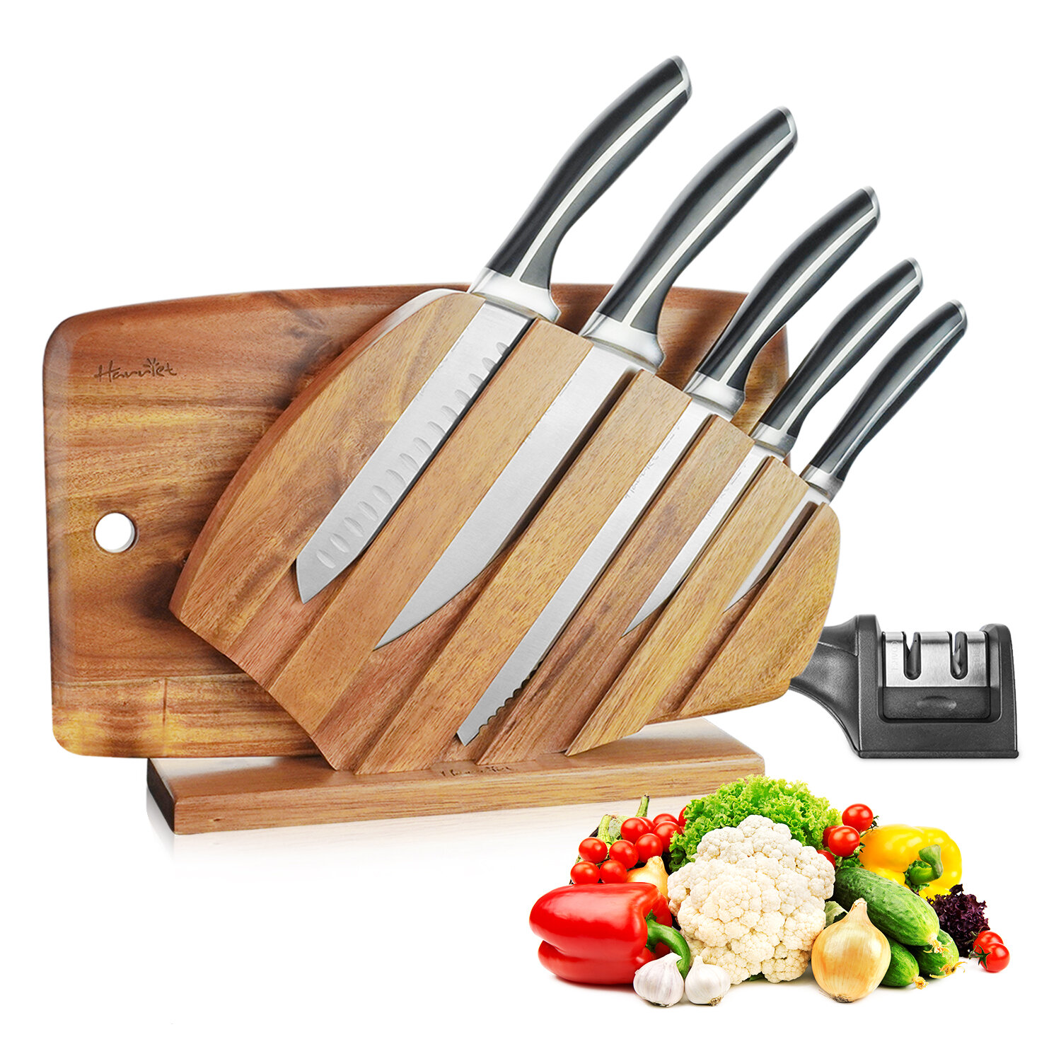 Chef Craft Select Knife and Drawer Block, 10 Piece Set, Assorted