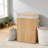 Folding Bamboo Laundry Hamper With Lid And Washable Liner, 28 Gallon Slim Storage Basket For Small Spaces, Foldable Design For Easy Storage