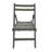Gray Color Wood Folding Event Chairs - Set Of 4, Foldable-1006560505