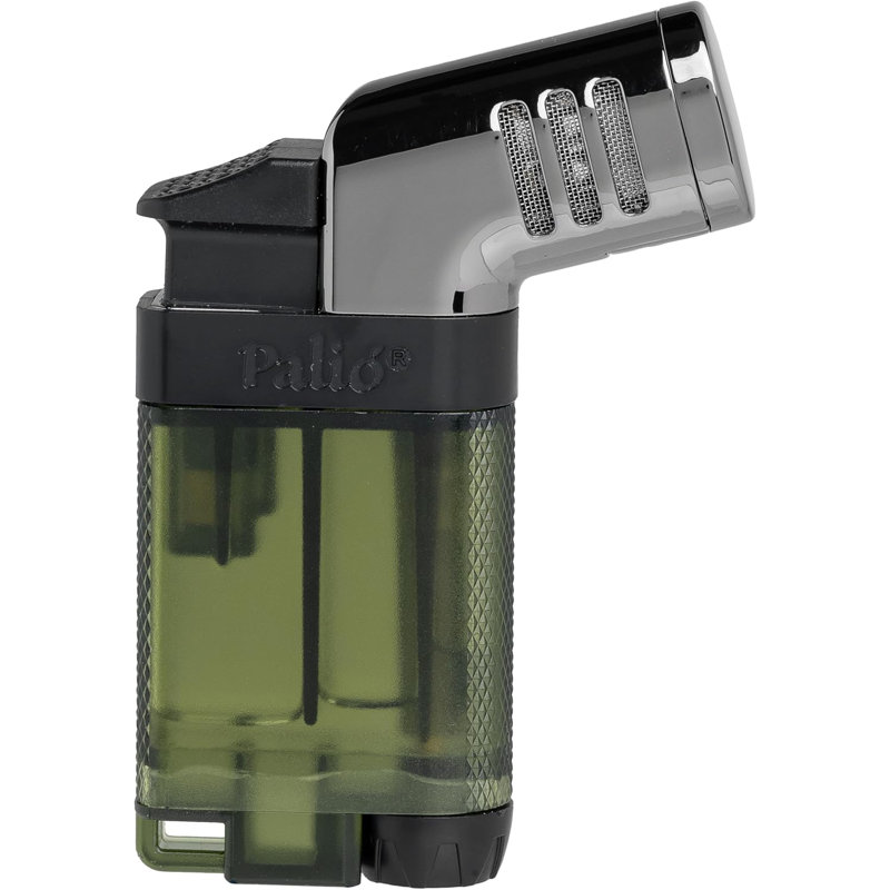 Briquet à flamme à double jet Palio Pistola, Vert