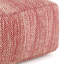 Pouf carré en coton 20 po Nate-1554042794