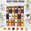 Food Storage Container - Set of 48 Containers and 48 Lids