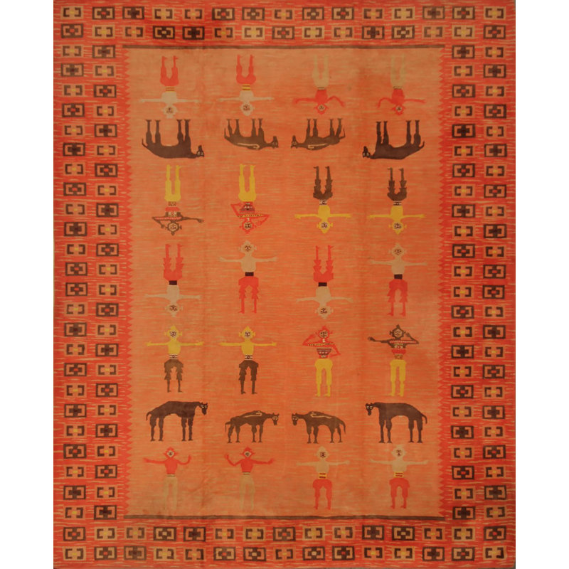 One-of-a-Kind 12'11" X 15'7" Hand Knotted Area Rug