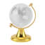 Globe terrestre rond carte du monde sphère boule de cristal cadeau de bureau à domicile (doré)-561576301