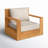 Azul Kauai Brazilian Teak Patio Chair-100259695