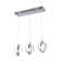 Lepper 3- Light Chrome LED Pendant