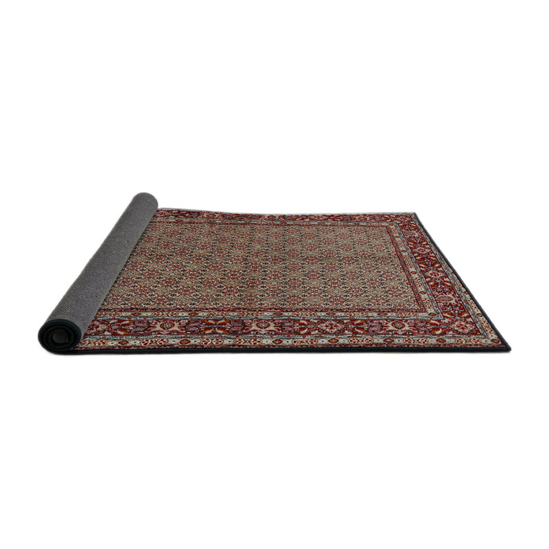 Brun Tapis décoratif du Sud-Ouest Karly, Rond 3 pi
