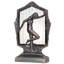 9" High Deco Posing Lady Accent Lamp-115471280