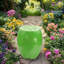 Tabouret aux fruits citron, tabouret en résine de 14 po, table d'appoint, support à plante pour l'intérieur