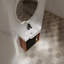 Meuble-lavabo mural avec lavabo en céramique blanche-2091768286