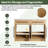 48'' Double Bathroom Vanity with Resin Top