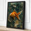 Solitary Goldfish Coastal - Wrapped Canvas-551200112-551200126