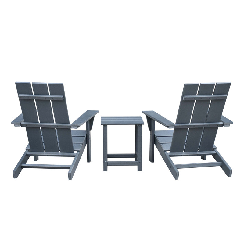 Ensemble de 2 chaises d'extérieur Adirondack