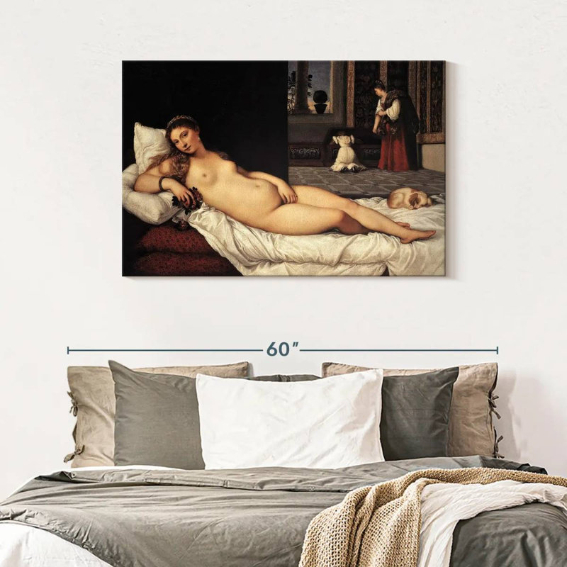 Vénus d'Urbino, H 30 po x l 45 po