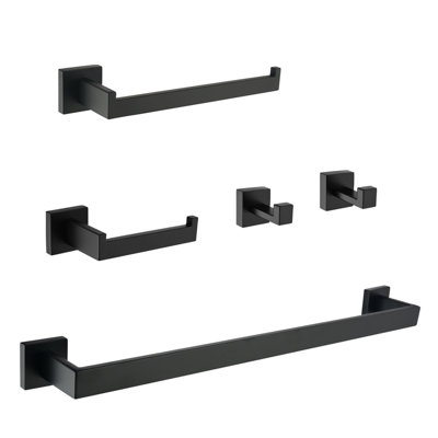 5 - Piece Bathroom Hardware Set