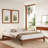 Shiann Natural Solid Bamboo Wood Platform Bed Frame, Easy-Assemble Mortise and Tenon Structure-1091925359