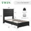 Lit plateforme simple Louby de 49 po Louby-766527148-783653489