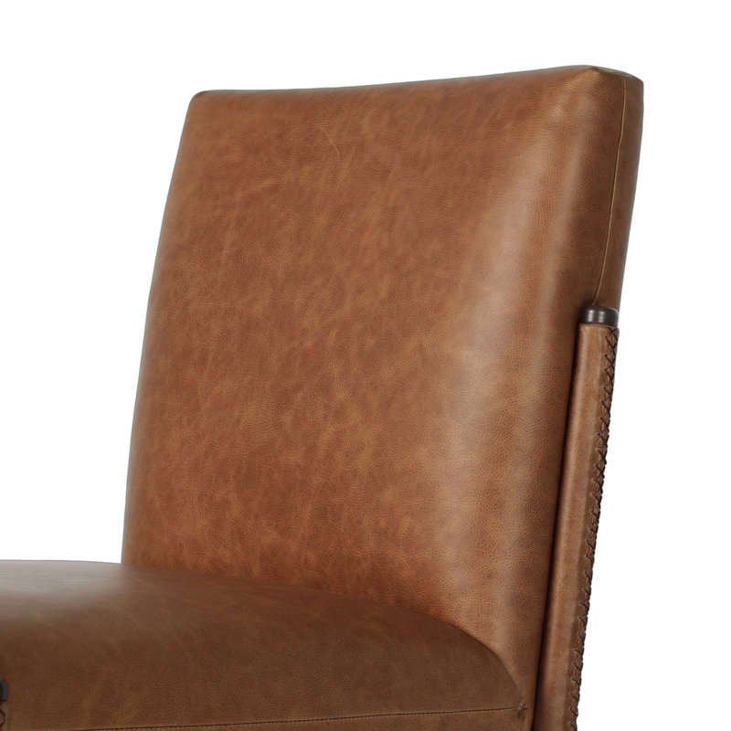 Quill Leather Dining Chair