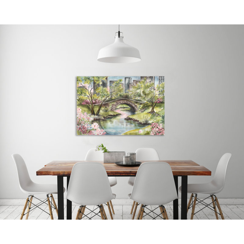 1 Piece Wrapped Canvas Wall Art, 25.4cm H x 38.1cm W