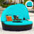 Phillistine 67'' Wide Patio Daybed with Cushions