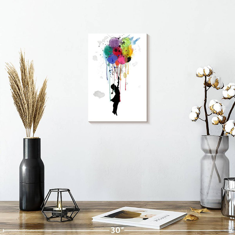 Leisha Drips Balloon, 12" H x 8" W