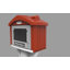 Plastic Post Mounted Mailbox with Magnetic Closure