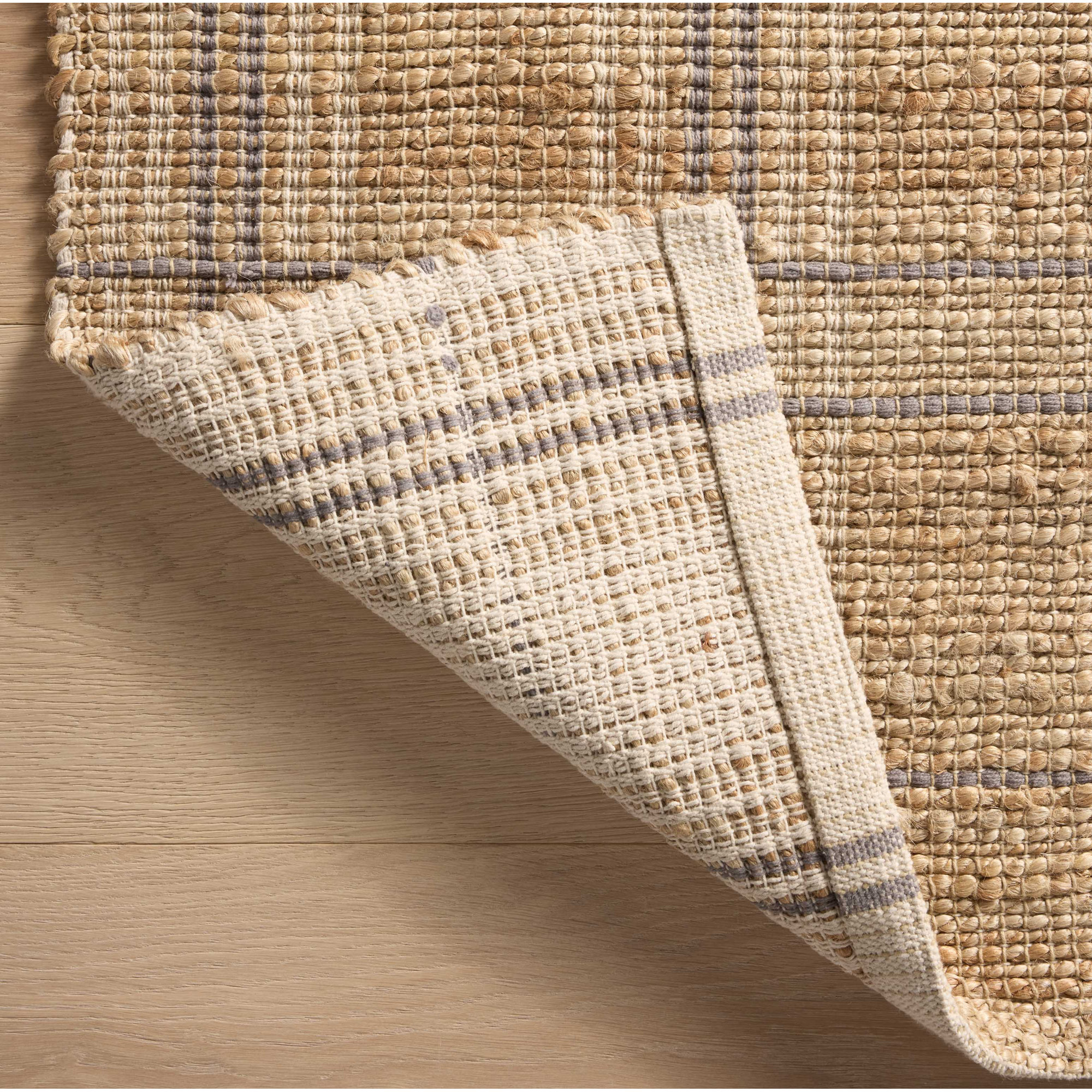 Judy Natural / Stone Area Rug, Rectangle 7'9" x 9'9"