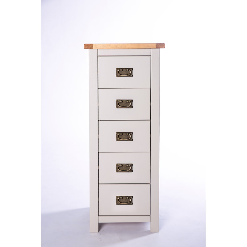 Ensminger 45cm W 5 - Drawer Chest of Drawers