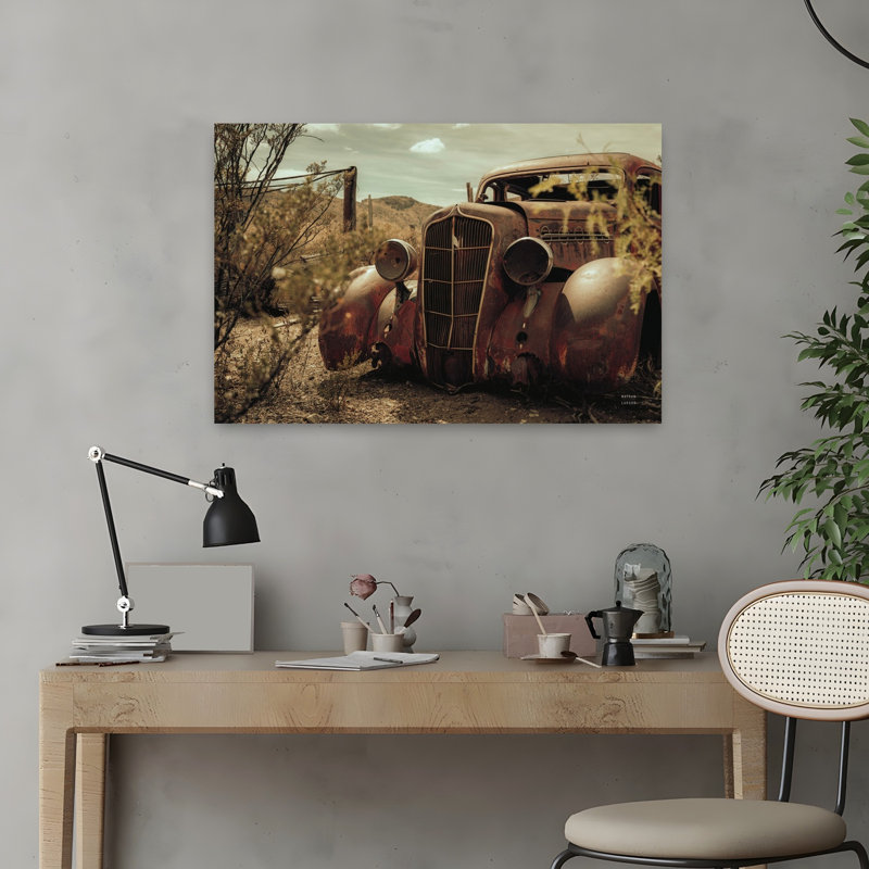 Impression d'art mural paysage naturel abstrait, H 16 po x l 24 po