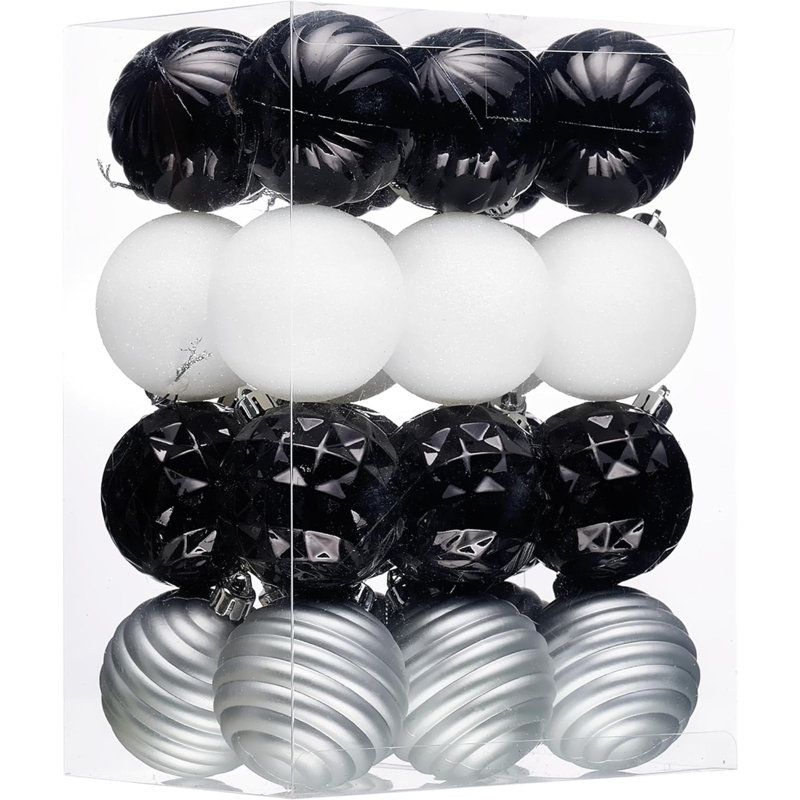 Ornement boule ToccoLeggero, Bleu / Argent