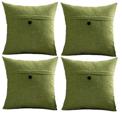 Housses de coussin rétro à un bouton