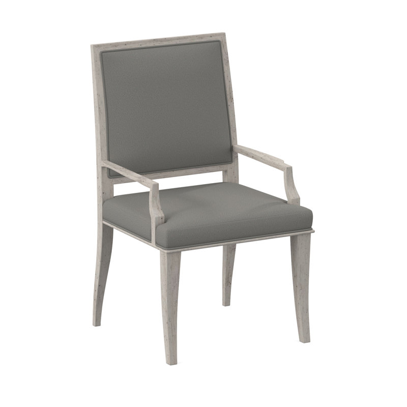 Chaise avec accoudoirs Princeton, Bisque, Ivoire Fizz