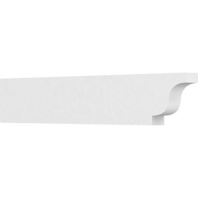 3"W x 8"H x 42"L Standard Newport Architectural Grade PVC Rafter Tail