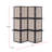Ellayne 59'' W x 70.25'' H 4 - Panel Folding Room Divider