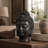 Meditative Buddha Head Statue-1026876316