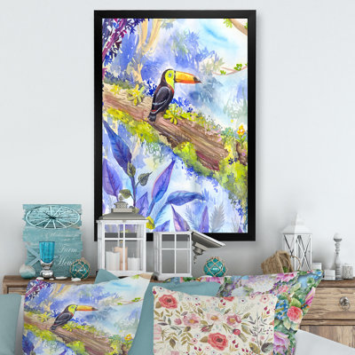 Tropical Toucan In Forest " Tropical Toucan In Forest "