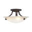 Plafonnier semi-encastré 3 lumières Aneudi-21132052