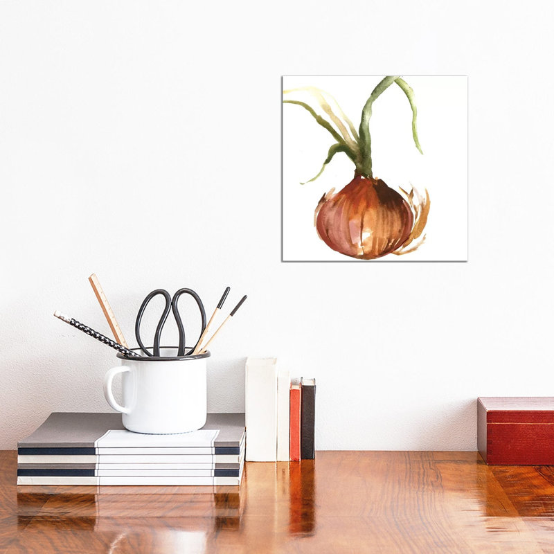 Onion 1 Piece Wrapped Canvas Painting, 66.04 cm H x 66.04 cm W x 3.175 cm D
