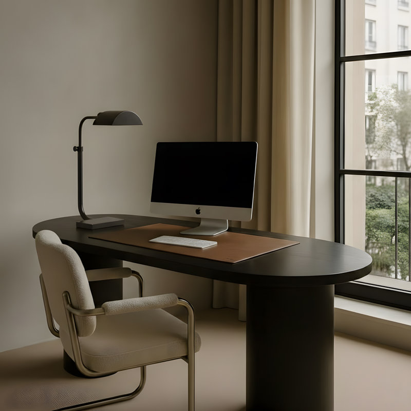 Koleman Adjustable Metal Desk Lamp, Deep Patina Bronze