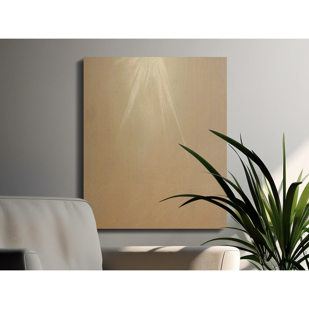 Abstract Light Canvas Wall Art, Gallery Wrapped Print, Minimalist Modern Decor, Ready to Hang Archival Quality
