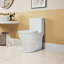 Toilette allongée à hauteur confortable, certifiée CUPC / WaterSense