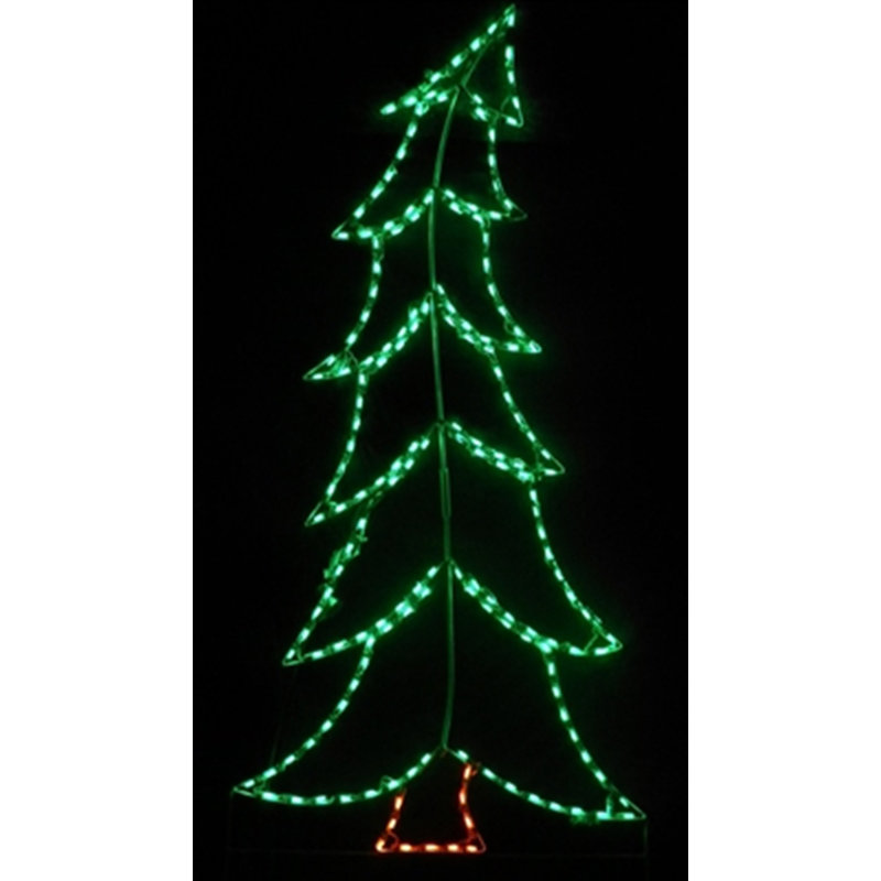 Grand présentoir lumineux de Noël