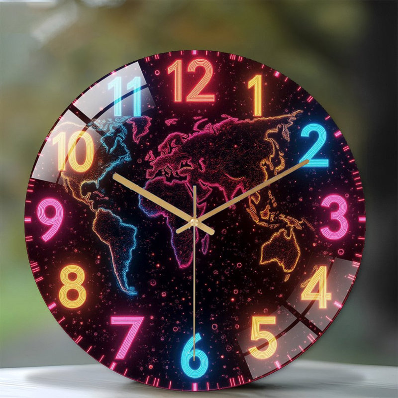 Horloge murale 12 po